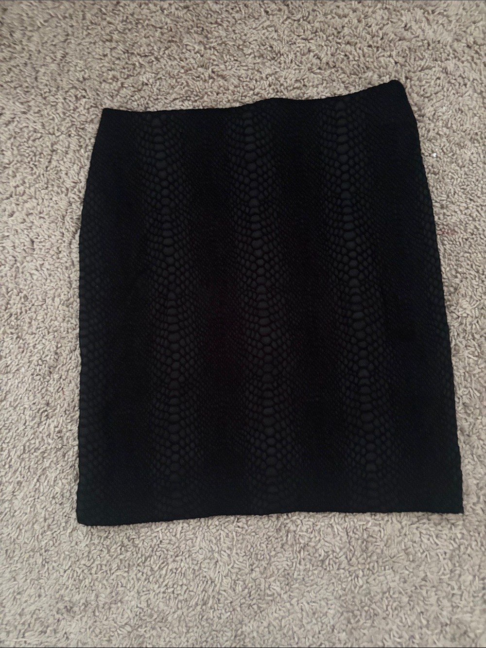 Fifteen Twenty Black Textured Pencil Skirt Size Small